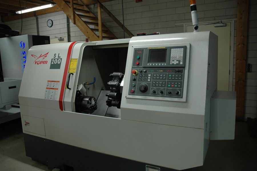 CNC draaibank bij Rainbow Industry in Aalten