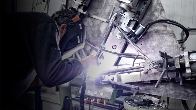 Fiets frame lassen bij Rainbow Industry
